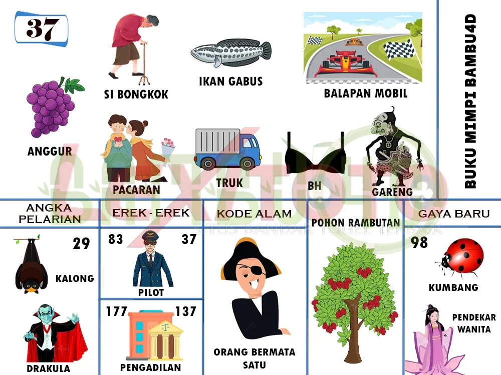 buku mimpi erek erek togel 37